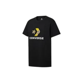 T-shirts Clash Applique, tailles asiatiques « Noir »