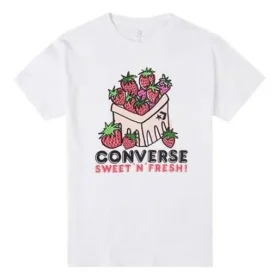 T-shirts Strawberry « Blanc »