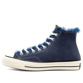 Tri Panel x Chuck 70 Hi « Navy Shearling »