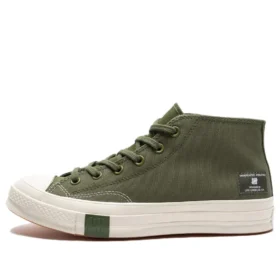 Undefeated x Chuck 70 Mid « Chive Parchment »