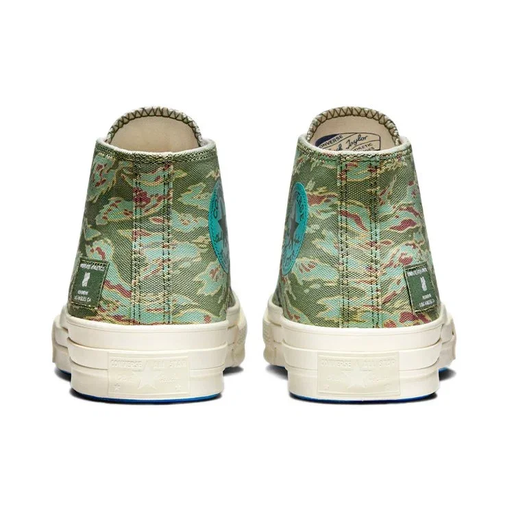 Undefeated x Half Chuck 70 Mid « Tiger Camo Print » Undefeated x Half Chuck 70 Mid « Tiger Camo Print »