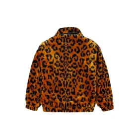 Veste ample imprimé léopard rétro, style couple, tailles asiatiques, « marron »
