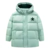 Veste avec logo imprimé, tailles asiatiques « Vert Noir »