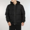 Veste aviateur Court Down, tailles asiatiques « Noir »