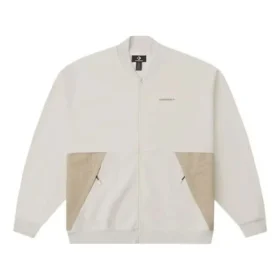 Veste bomber avec logo, tailles asiatiques « Beige »