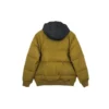 Veste bomber Court Down, tailles asiatiques « Vert olive »