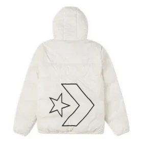 Veste à capuche classique et décontractée, taille asiatique « Blanc »