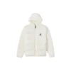 Veste à capuche classique et décontractée, taille asiatique « Blanc »