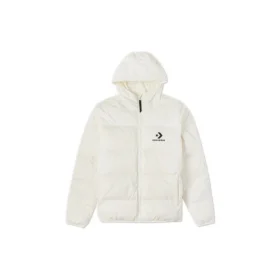 Veste à capuche classique et décontractée, taille asiatique « Blanc »