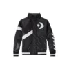 Veste à capuche décontractée avec logo noir