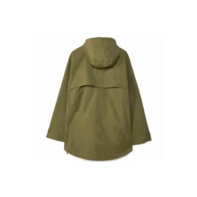 Veste à capuche demi-fermeture éclair Converse x Kim Jones pour homme, style sportif décontracté, vert militaire