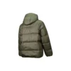 Veste à capuche rembourrée en duvet, tailles asiatiques « Cargo Khaki »
