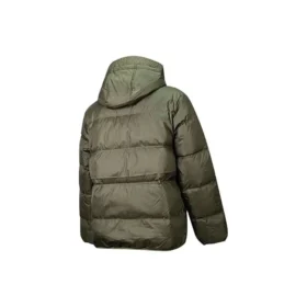 Veste à capuche rembourrée en duvet, tailles asiatiques « Cargo Khaki »