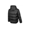 Veste à capuche rembourrée en duvet, tailles asiatiques « Noir »