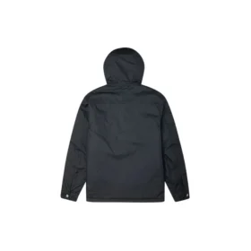 Veste à capuche rembourrée à manches longues Converse Casual Sports Cargo pour homme, noire