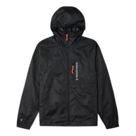 Veste à capuche rétro décontractée pour couple, style noir