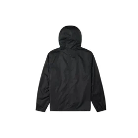 Veste à capuche rétro décontractée pour couple, style noir