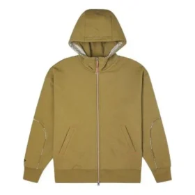 Veste à capuche zippée Converse x Paria Farzaneh pour homme, couleur curcuma