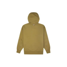 Veste à capuche zippée Converse x Paria Farzaneh pour homme, couleur curcuma