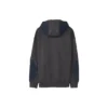 Veste à capuche zippée pour homme Converse x Paria Farzaneh Crossover Splicing, bleue