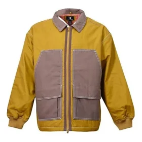 Veste chemise en toile utilitaire, tailles asiatiques « Wheat »