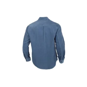 Veste chemise à enfiler, tailles asiatiques « Lakeside Blue »