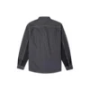 Veste chemise tissée Converse pour homme, petit logo, style rétro, couleurs contrastées, noir foncé