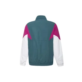 Veste classique contrastée pour homme, verte