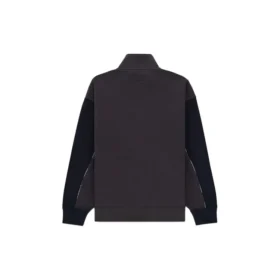 Veste à col montant avec bandes réfléchissantes, violette