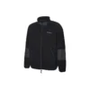 Veste à col montant Converse Splicing Stay Warm pour homme, noire