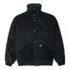Veste à col montant, tailles asiatiques « Noir »