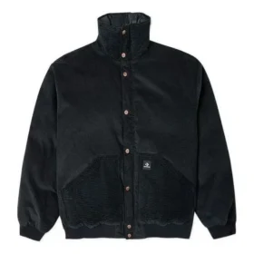 Veste à col montant, tailles asiatiques « Noir »