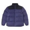Veste color block, tailles asiatiques « Violet Noir »