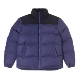 Veste color block, tailles asiatiques « Violet Noir »