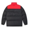Veste Colorblock Tailles asiatiques « Noir Rouge »