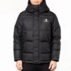 Veste Converse Outdoor pour homme avec rembourrage en duvet, noire
