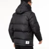 Veste Converse Outdoor pour homme avec rembourrage en duvet, noire