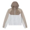 Veste coupe-vent légère, tailles asiatiques « Beige White »