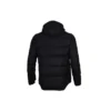 Veste courte de sport chaude à capuche en duvet, tailles asiatiques « Noir »