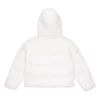 Veste courte en duvet et textile, tailles asiatiques « White »