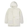 Veste courte en duvet, tailles asiatiques « Blanc »