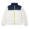 Veste courte Tailles asiatiques « White Midnight Navy »