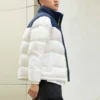 Veste courte Tailles asiatiques « White Midnight Navy »
