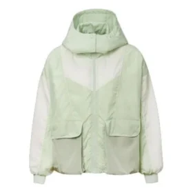 Veste d&rsquo;hiver à capuche, coupe-vent et isolante, tailles asiatiques « Teal »