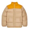 Veste d&rsquo;hiver matelassée, tailles asiatiques « Beige Tan »