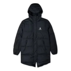 Veste d&rsquo;hiver mi-longue, tailles asiatiques « Noir »