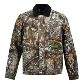 Veste décontractée à col montant, tailles asiatiques « Multicolore »