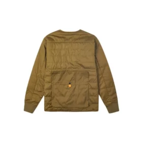 Veste décontractée Converse Retro à poches multiples pour homme, couleur verte