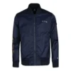 Veste de baseball décontractée à col montant, tailles asiatiques « Navy »