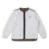 Veste de mi-saison Sherpa, tailles asiatiques « Blanc Noir »